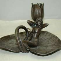 Подсвечник фигурка Русалка в стиле Ар Нуво (W779), в Москве