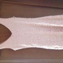 Нежно розовое платье (ушито паетками), в Москве