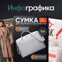 Дизайн карточек товаров / инфографика для мп, в Уфе