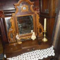 Старинное накомодное зеркало, в Москве