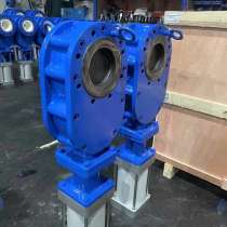 Задвижка двухдисковая с керамическим уплотнением с пневмапри, в г.Вэньчжоу