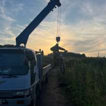 Услуги манипулятора, грузоперевозки с КМУ, борт 5т-кран 3т, в Ачинске
