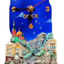 Часы барельефные, в Омске