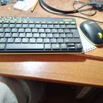 Комплект клавиатура и мышь Logitech Wireless Combo Nano MK24, в Сочи