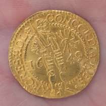 Золотая монета голландский червонец 1649 года, в Ставрополе