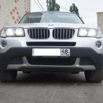 BMW X3 2.5 AT (218 л.с.), бензин, полный привод, левый руль, не битый, в Елеце