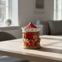 Ручная работа расписанный свеча/посвечник карусель, в Москве