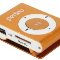 Плеер цифровой Perfeo VI-M001 0Gb Music Clip Titanium оранжевый, в г.Тирасполь