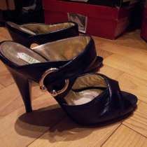 Guillaume Hinfray босоножки черные новые 37р Редкость, в Москве