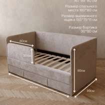 Продается детская кровать+матрас в подарок!, в Москве