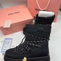 Дутики женские, зимние miu miu, в Новосибирске