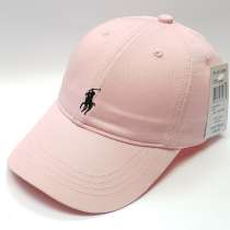 Бейсболка кепка polo Ralph Lauren (розовый), в Москве