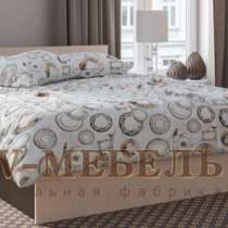 Кровать Эдем 5 на 1,6 м Венге/дуб, в Кемерове