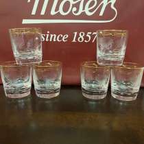 Набор рюмок из стекла хрустального бренд Мозер, в Магнитогорске