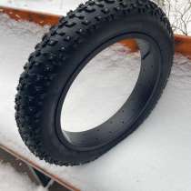 Покрышка FatBike зимная 20х4.0 шипованная, в Москве