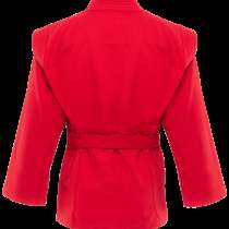 Куртка для самбо Junior SCJ-2201, красный, р.2/150, в Сочи