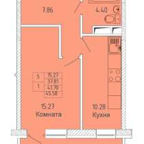 1-к квартира, улица Советская, дом 7, площадь 41,7, этаж 2, в Королёве
