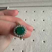 Кольцо позолото 925, в Люберцы