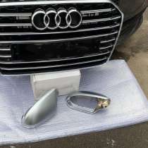 Решетка на Audi A6 C7 рестайлинг+ накладки на зеркала, в Мытищи