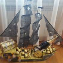"Пиратский фрегат" из конфет, в Санкт-Петербурге