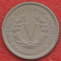 США 5 центов 1883 г. год – тип Редкий без знака мондвора, в Орле