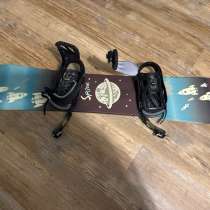 Сноуборд, крепления и ботинки, в Тюмени