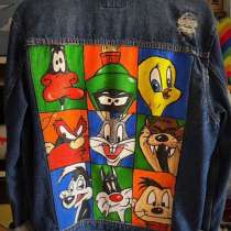 Авторская джинсовая куртка, в Москве