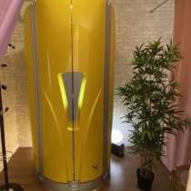Вертикальный Турбо Солярий Luxura V7-48 XL желтый, в Нальчике