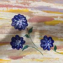 Картина Голубые цветы, в Москве