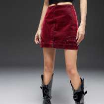 Новая юбка из плотной замши, в Химках