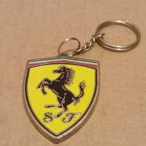Брелок для ключей Ferrari Metal Shield, в Москве