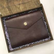 Кожаный блокнот из натуральной кожи ручной работы формата А5, в Саратове