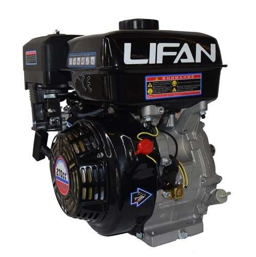 Двигатель Lifan 177F 9 л. с (90x90мм) мотор вал 25мм в 