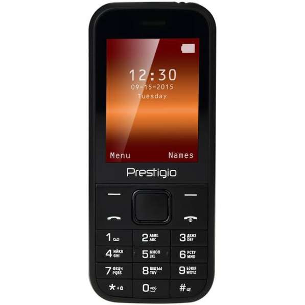 Телефон мобильный Prestigio Wize C1 Black