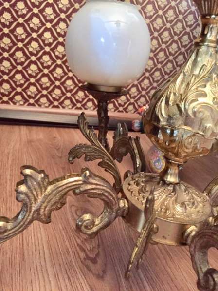 Люстра СССР бронза в Москве фото 13