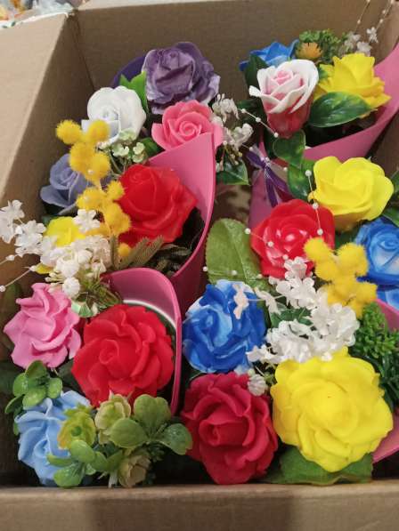Продаю панно и красивые букеты из мыльных цветов в Казани фото 3