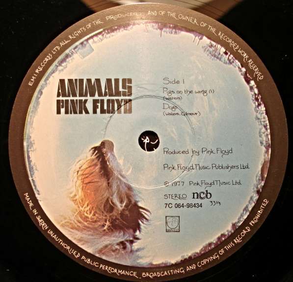 Пластинка виниловая Pink Floyd ‎- Animals(MINT) в Санкт-Петербурге фото 3