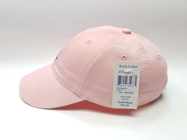 Бейсболка кепка polo Ralph Lauren (розовый) в Москве фото 9