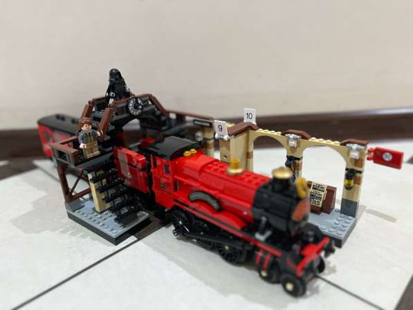 Lego поезд хоргвартс