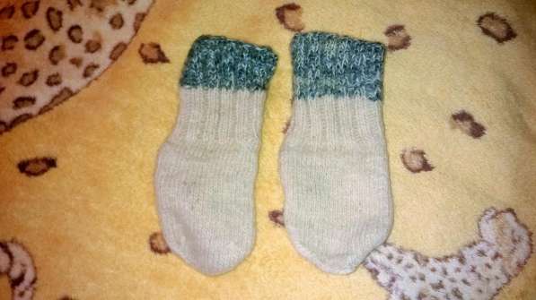 Теплые носки и варежки для малыша в Краснодаре фото 4
