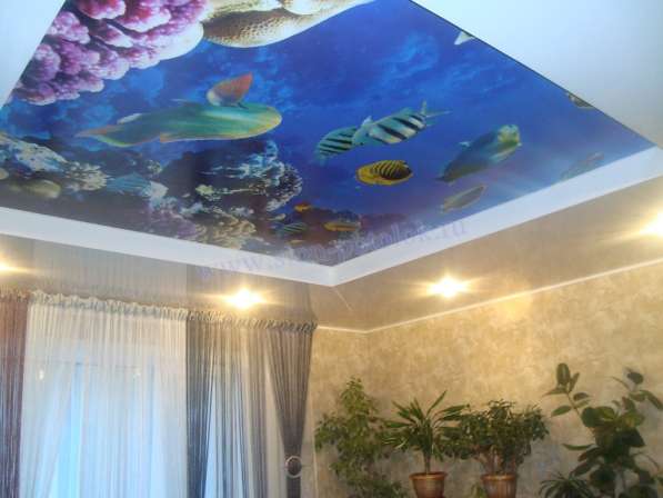 Натяжные потолки ГОСТ в Астане в фото 11