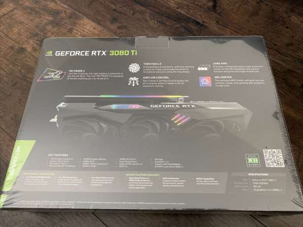 GeForce RTX 3080 Ti Gaming X Trio 12G GDDR6X Graphics Card