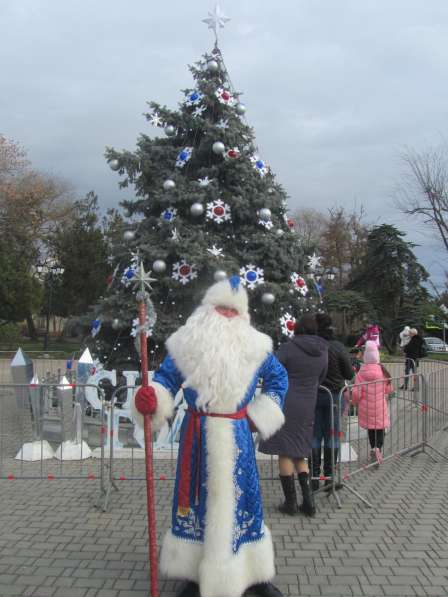 Поздравление Деда мороза и Снегурочки в Евпатории в Евпатории фото 11