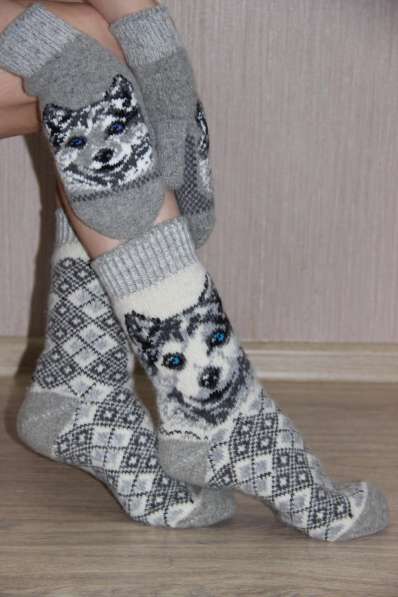 Шерстяные носки в Иркутске фото 3