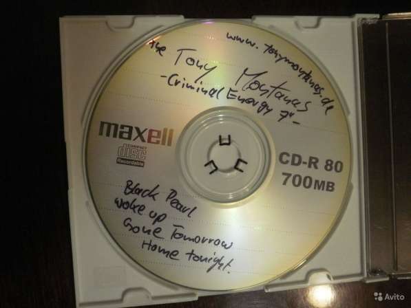 Tony Montanas Destination автограф Psychobilly 2CD в Москве
