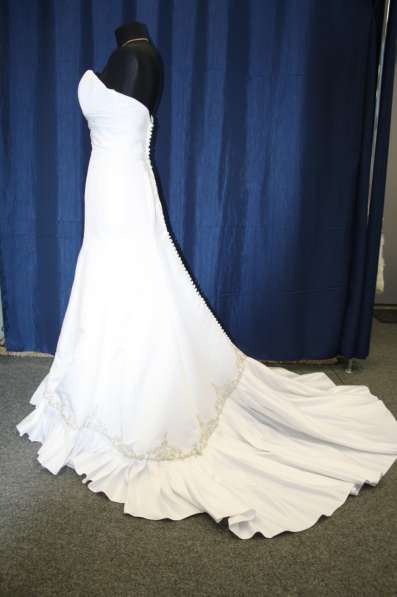 Белое свадебное платье-русалка Julius Bridal в Москве фото 6