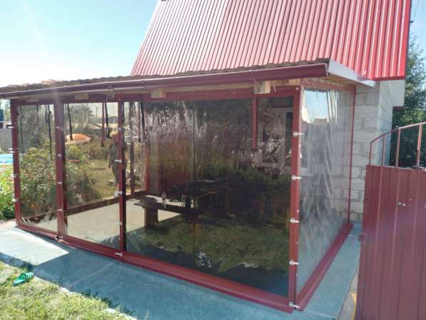 Мягкие окна из прозрачного и ПВХ - изготовление, монтаж в Тольятти фото 4