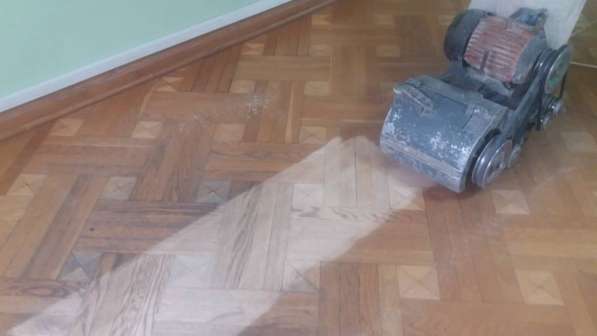 Шлифовка пола, паркет и лакировка в фото 7