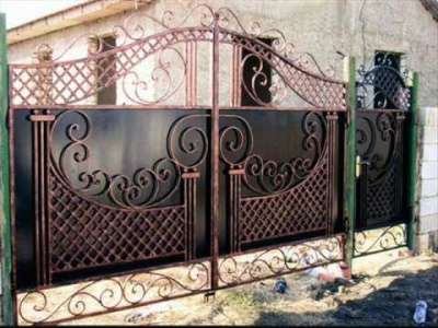 Кованные ворота "ГРАД" в Самаре