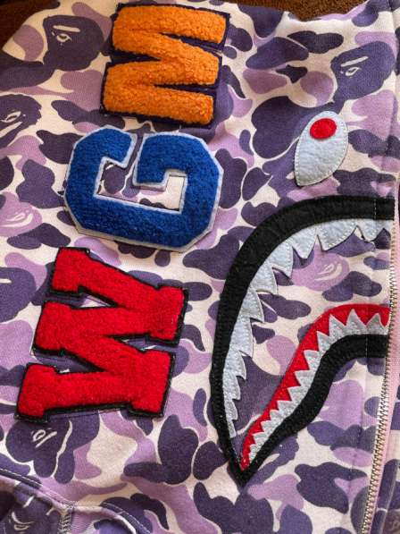 Зип зуди bape shark в Москве фото 4